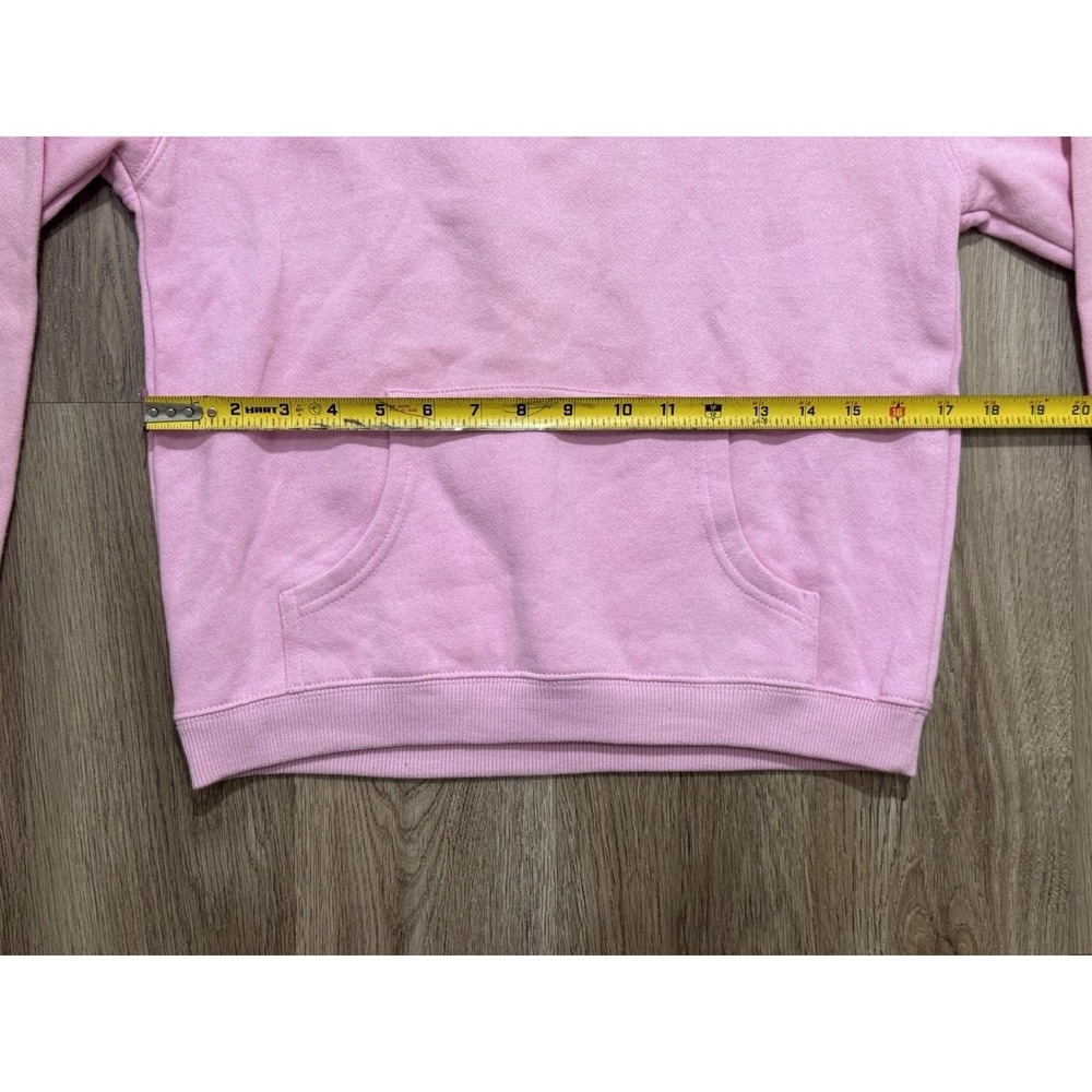 Y2K Billabong Logo Pink Women Teenage Hoodie Size L - Picture 3 of 13